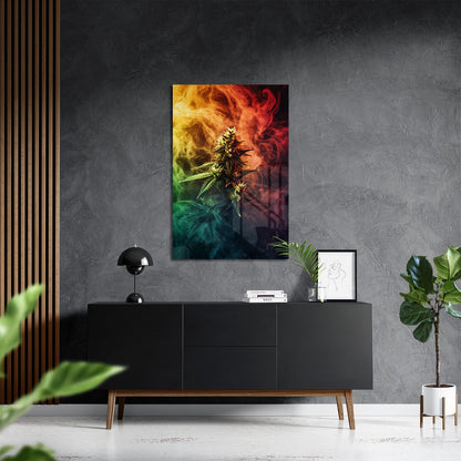 COLORFUL EXHALE*Plexiglas*40x60*Plexiglas*Kunstwerk*Masculina.nl