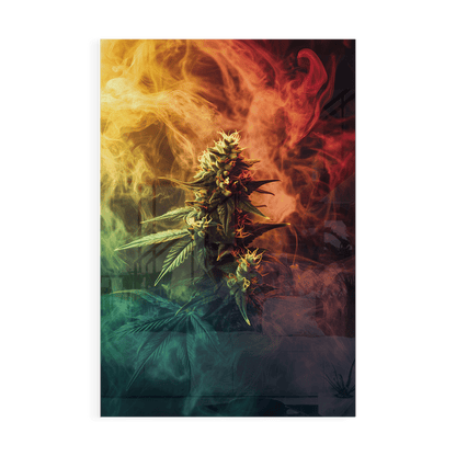COLORFUL EXHALE*Plexiglas*40x60*Plexiglas*Kunstwerk*Masculina.nl