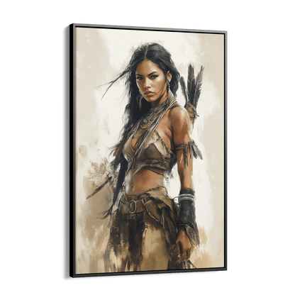 DAUGHTER OF THE WILD*Canvas*40x60*Baklijst*Kunstwerk*Masculina.nl