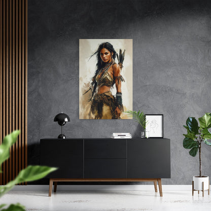 DAUGHTER OF THE WILD*Canvas*40x60*Canvas*Kunstwerk*Masculina.nl