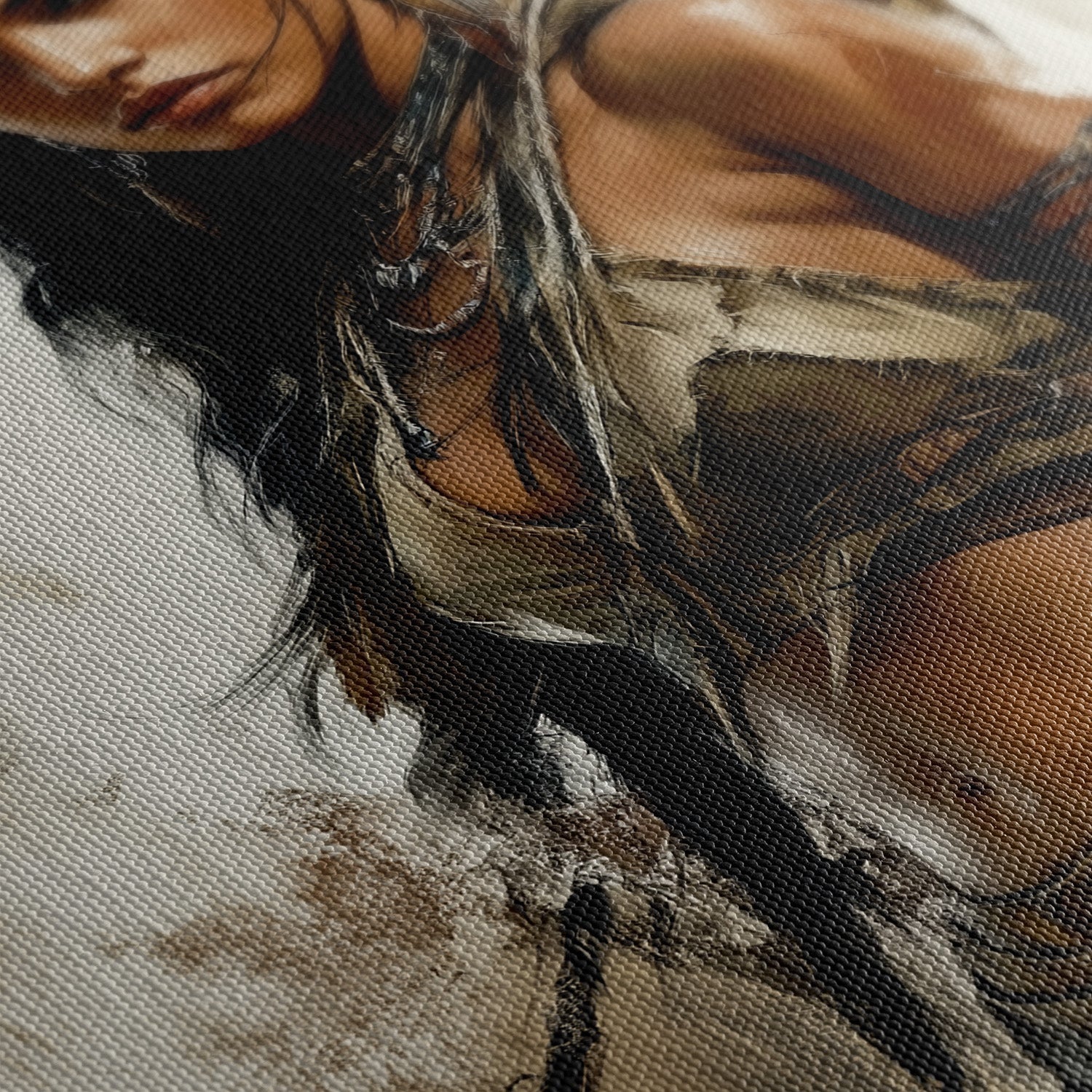 DAUGHTER OF THE WILD*Canvas*40x60*Canvas*Kunstwerk*Masculina.nl