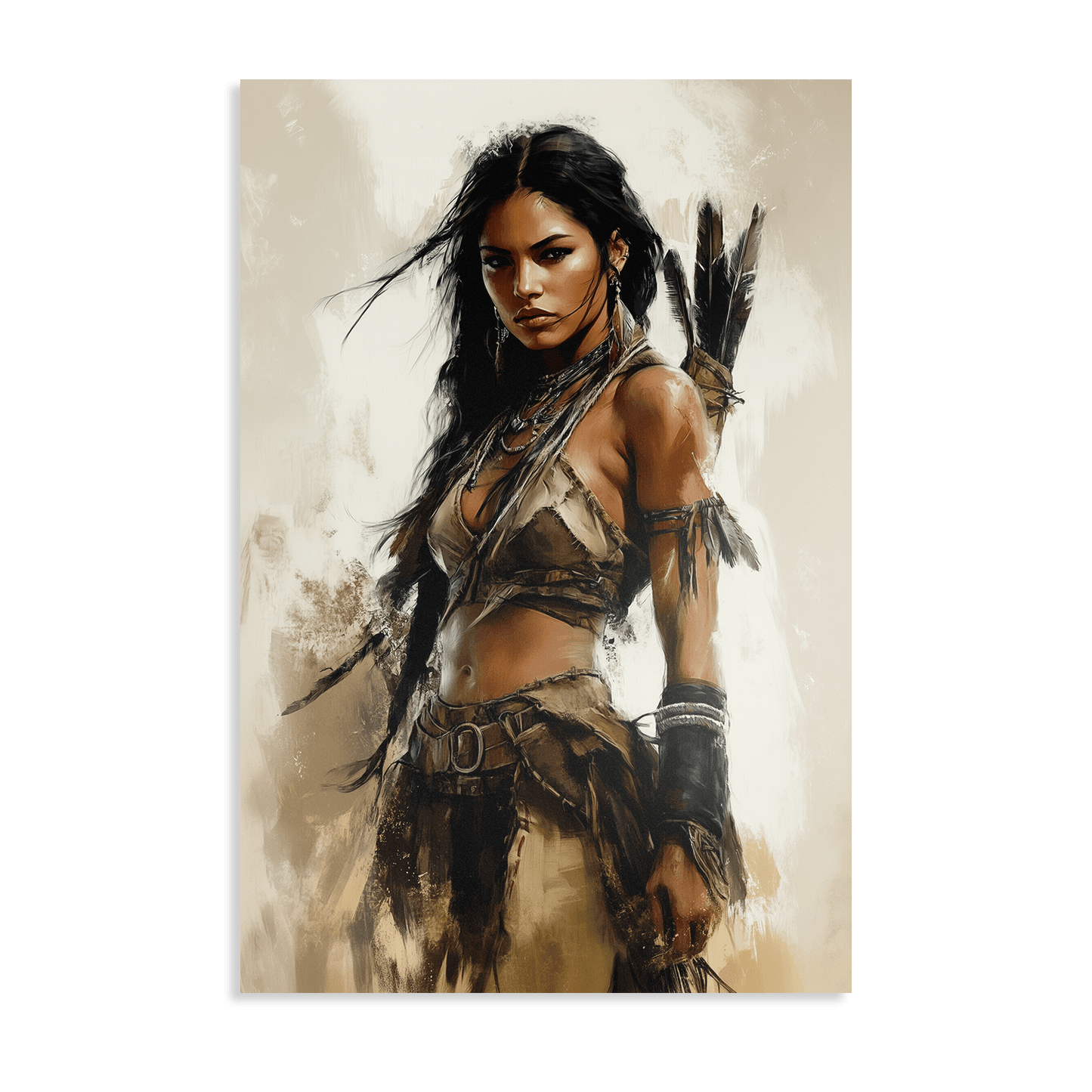 DAUGHTER OF THE WILD*Dibond*40x60*Dibond*Kunstwerk*Masculina.nl