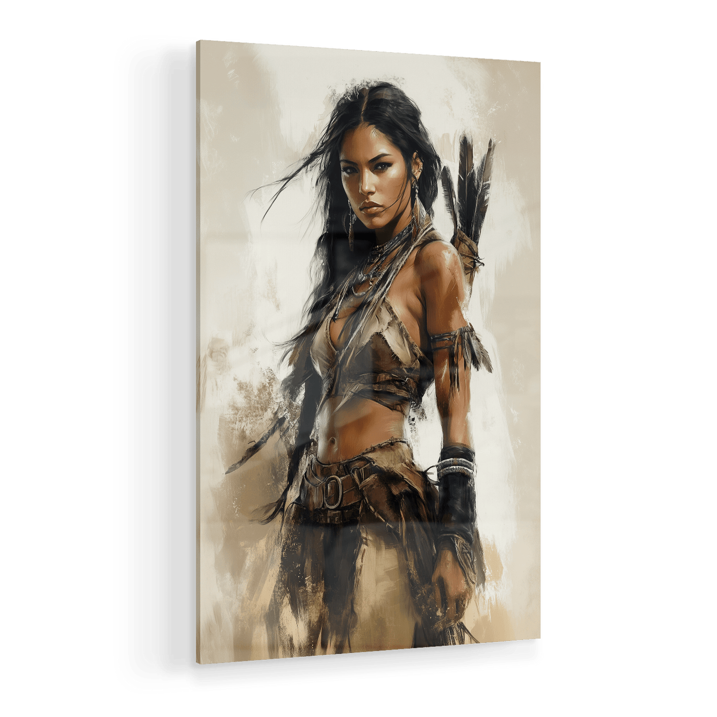 DAUGHTER OF THE WILD*Plexiglas*40x60*Plexiglas*Kunstwerk*Masculina.nl