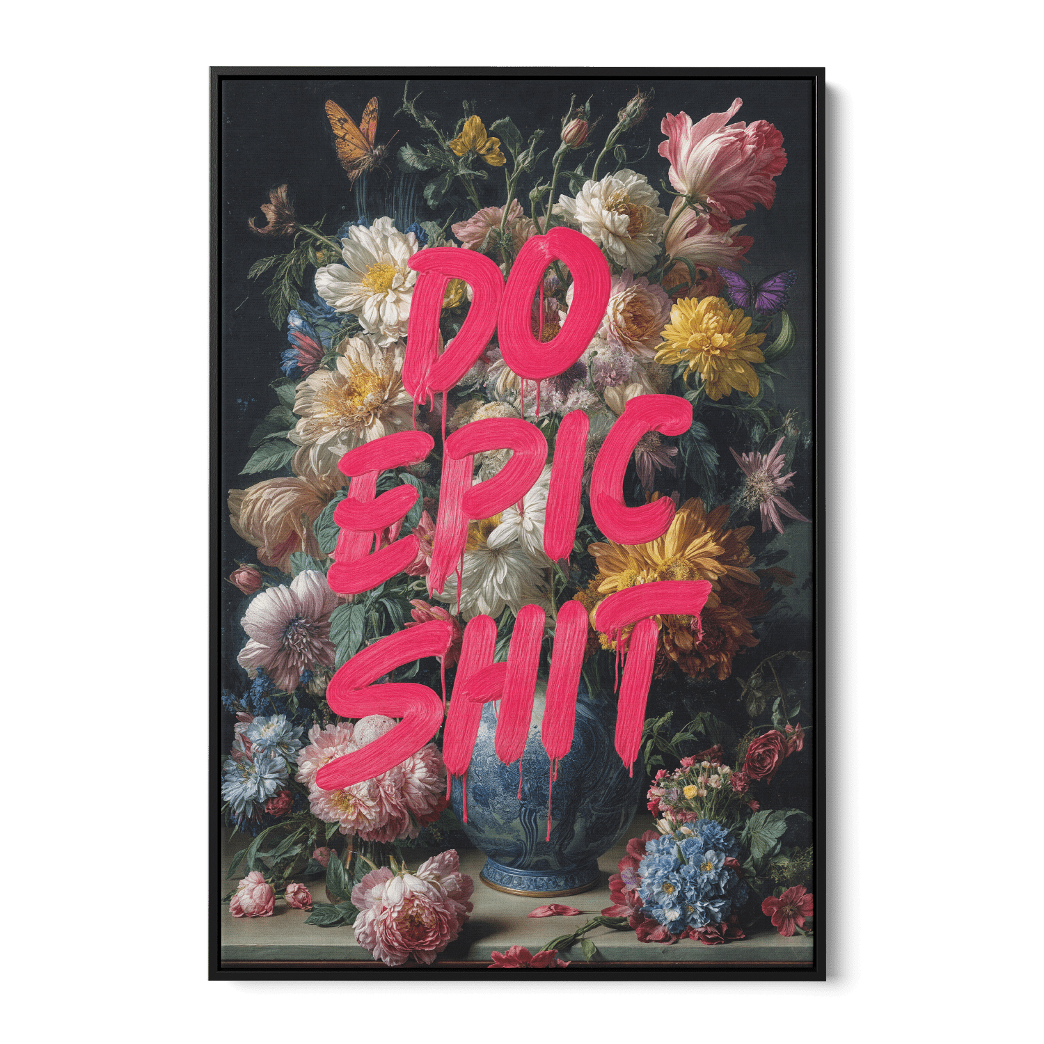 DO EPIC SHIT*Canvas*40x60*Baklijst*Kunstwerk*Masculina.nl