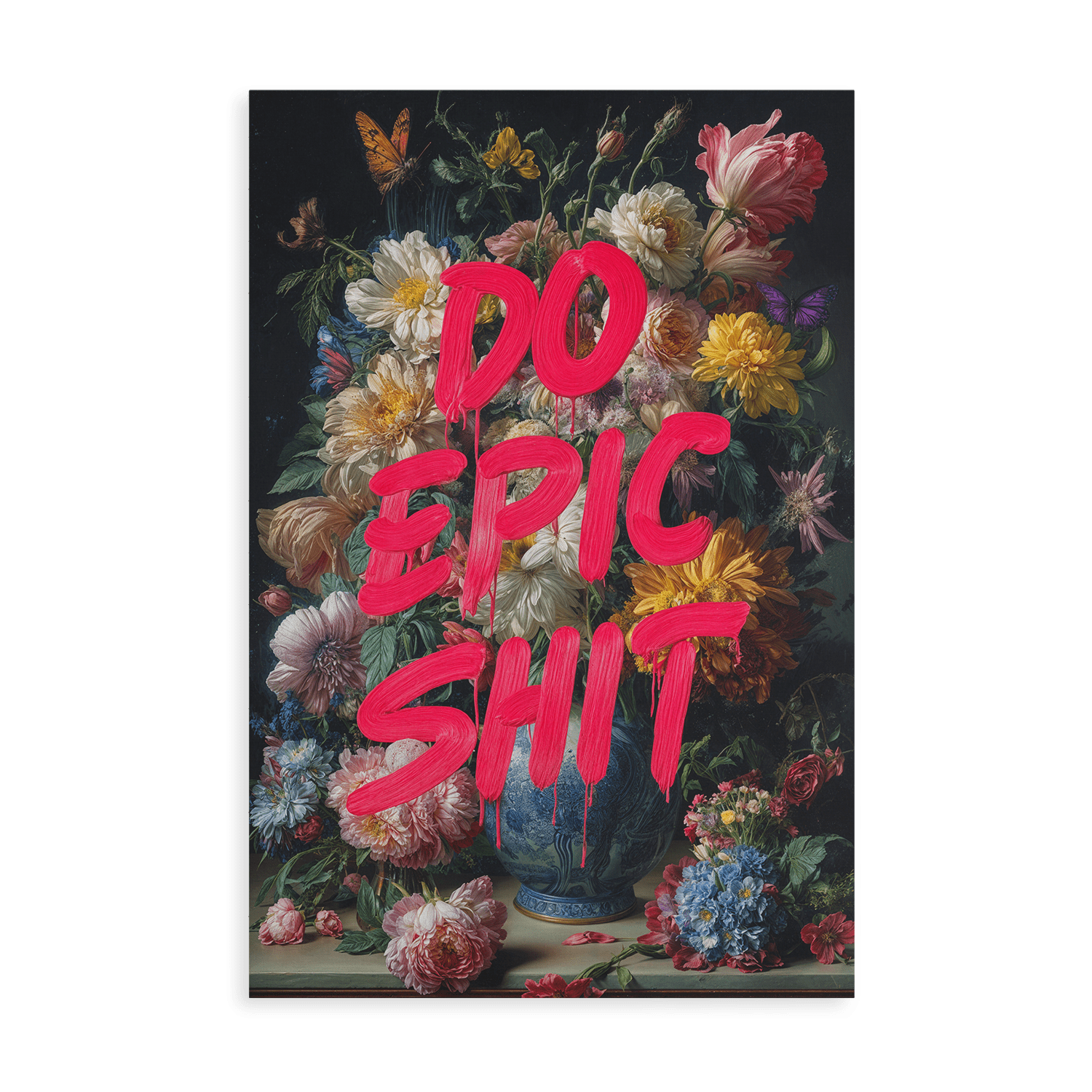 DO EPIC SHIT*Canvas*40x60*Canvas*Kunstwerk*Masculina.nl