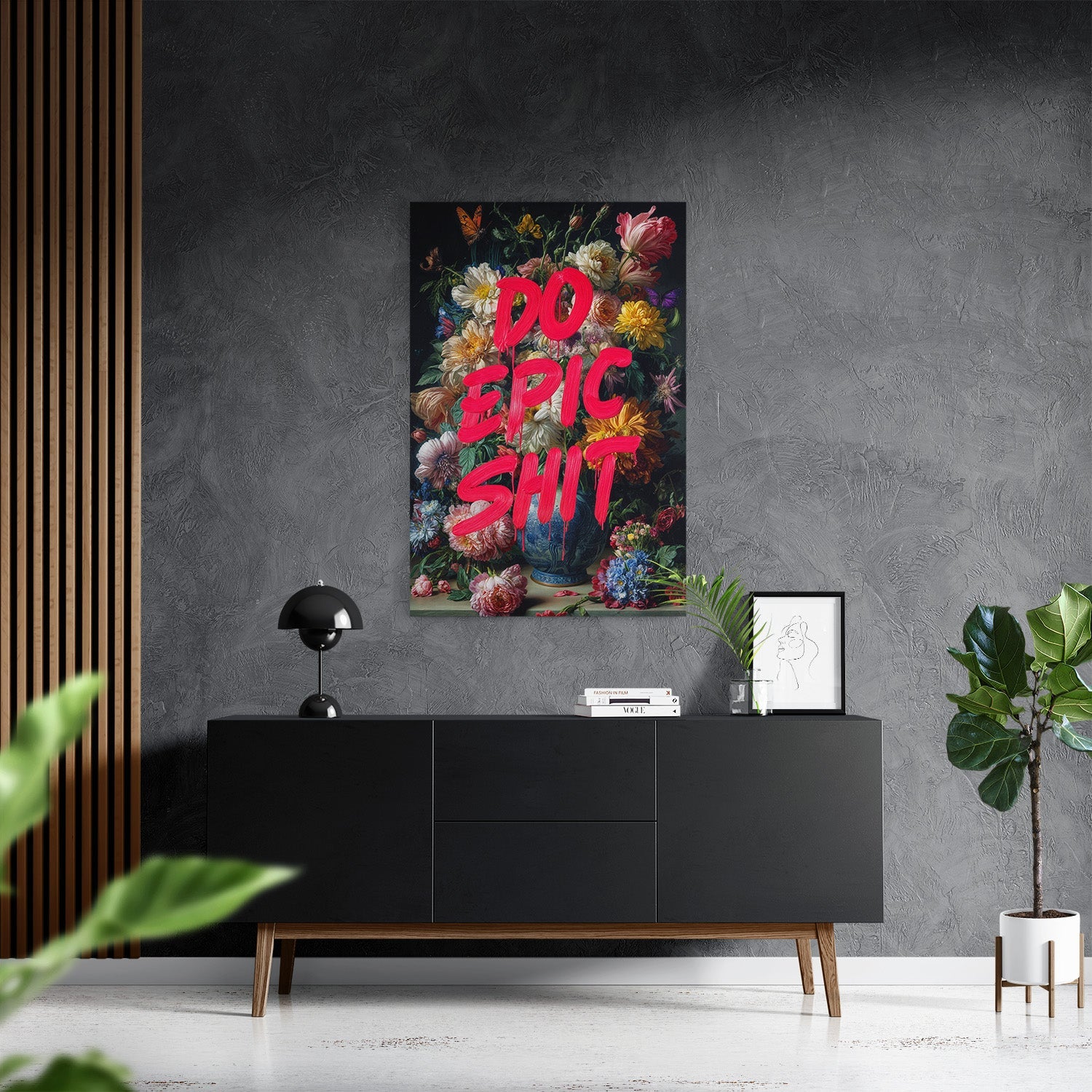 DO EPIC SHIT*Canvas*40x60*Canvas*Kunstwerk*Masculina.nl