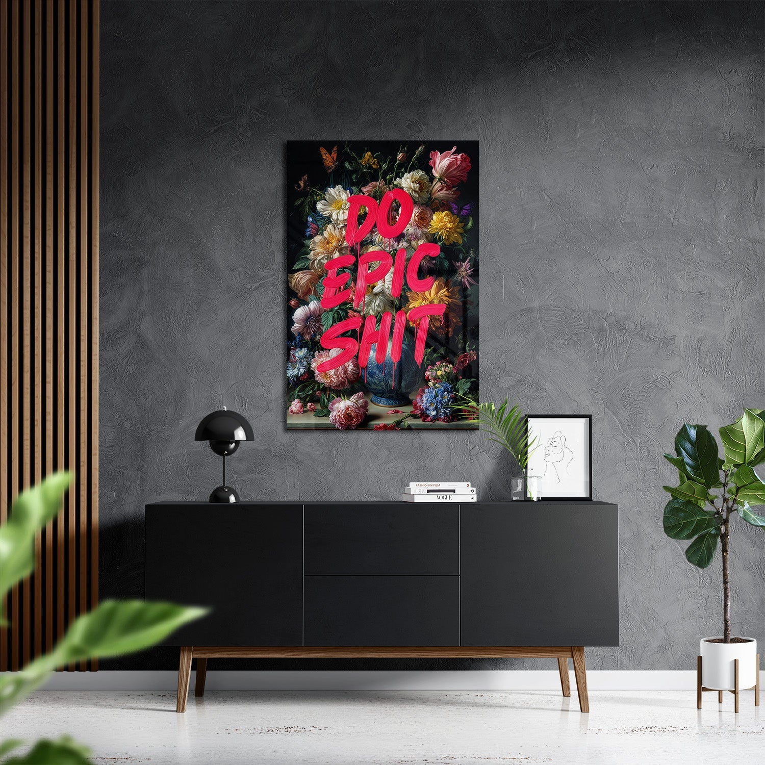 DO EPIC SHIT*Plexiglas*40x60*Plexiglas*Kunstwerk*Masculina.nl