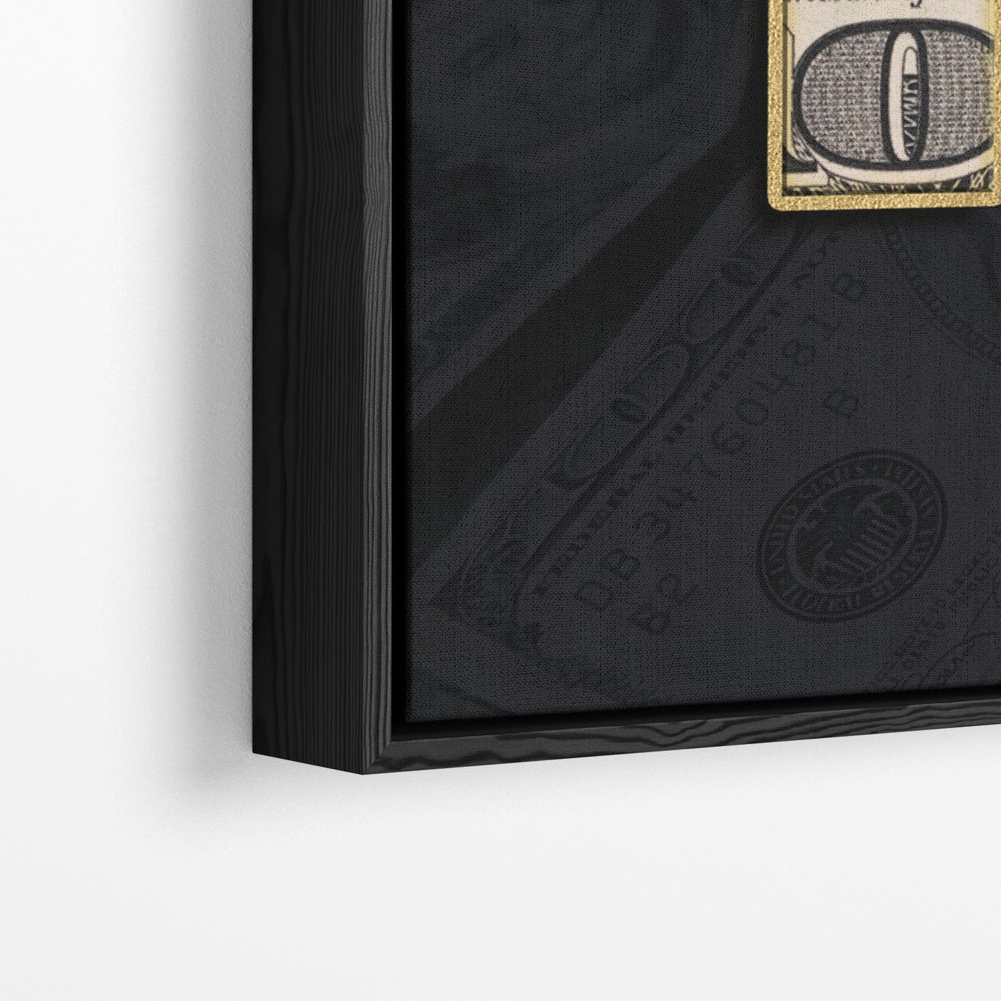 DOLLAR - FOCUS*Canvas*60x40*Baklijst*Kunstwerk*Masculina.nl