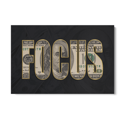 DOLLAR - FOCUS*Canvas*60x40*Canvas*Kunstwerk*Masculina.nl