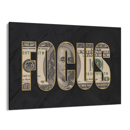 DOLLAR - FOCUS*Canvas*60x40*Canvas*Kunstwerk*Masculina.nl