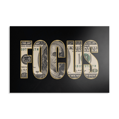 DOLLAR - FOCUS*Dibond*60x40*Dibond*Kunstwerk*Masculina.nl