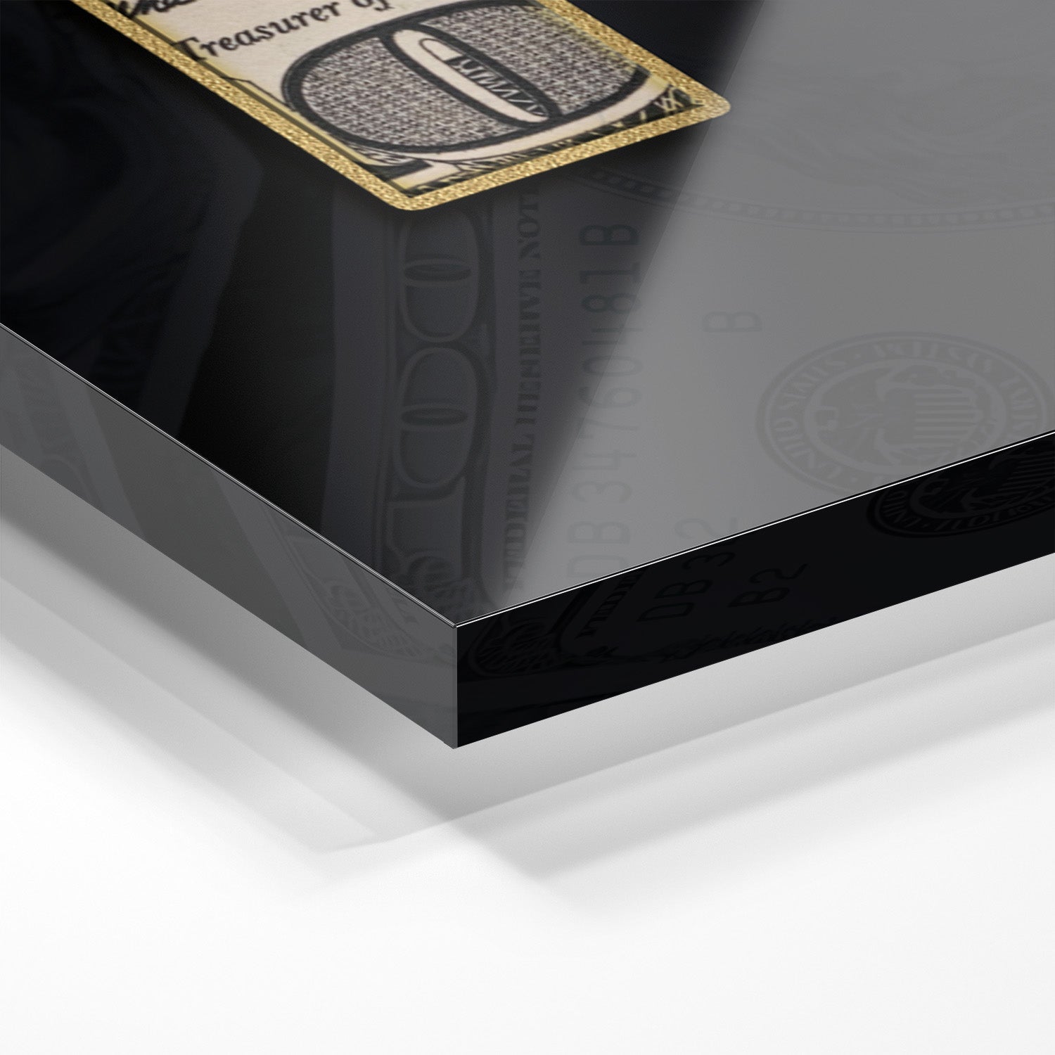DOLLAR - FOCUS*Plexiglas*60x40*Plexiglas*Kunstwerk*Masculina.nl