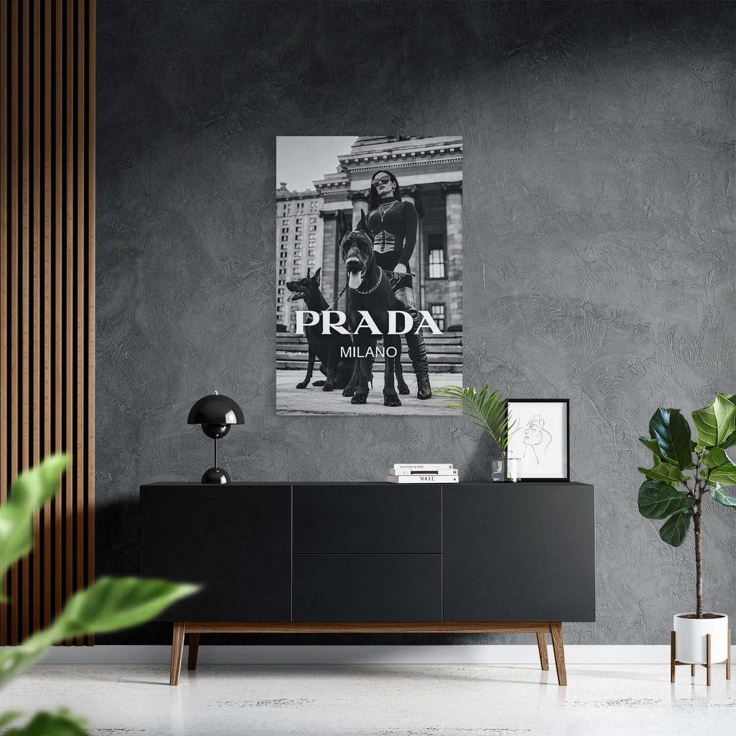 DOMINANCE IN STYLE*Canvas*40x60*Canvas*Kunstwerk*Masculina.nl