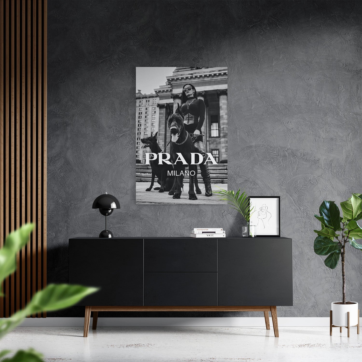 DOMINANCE IN STYLE*Canvas*40x60*Canvas*Kunstwerk*Masculina.nl