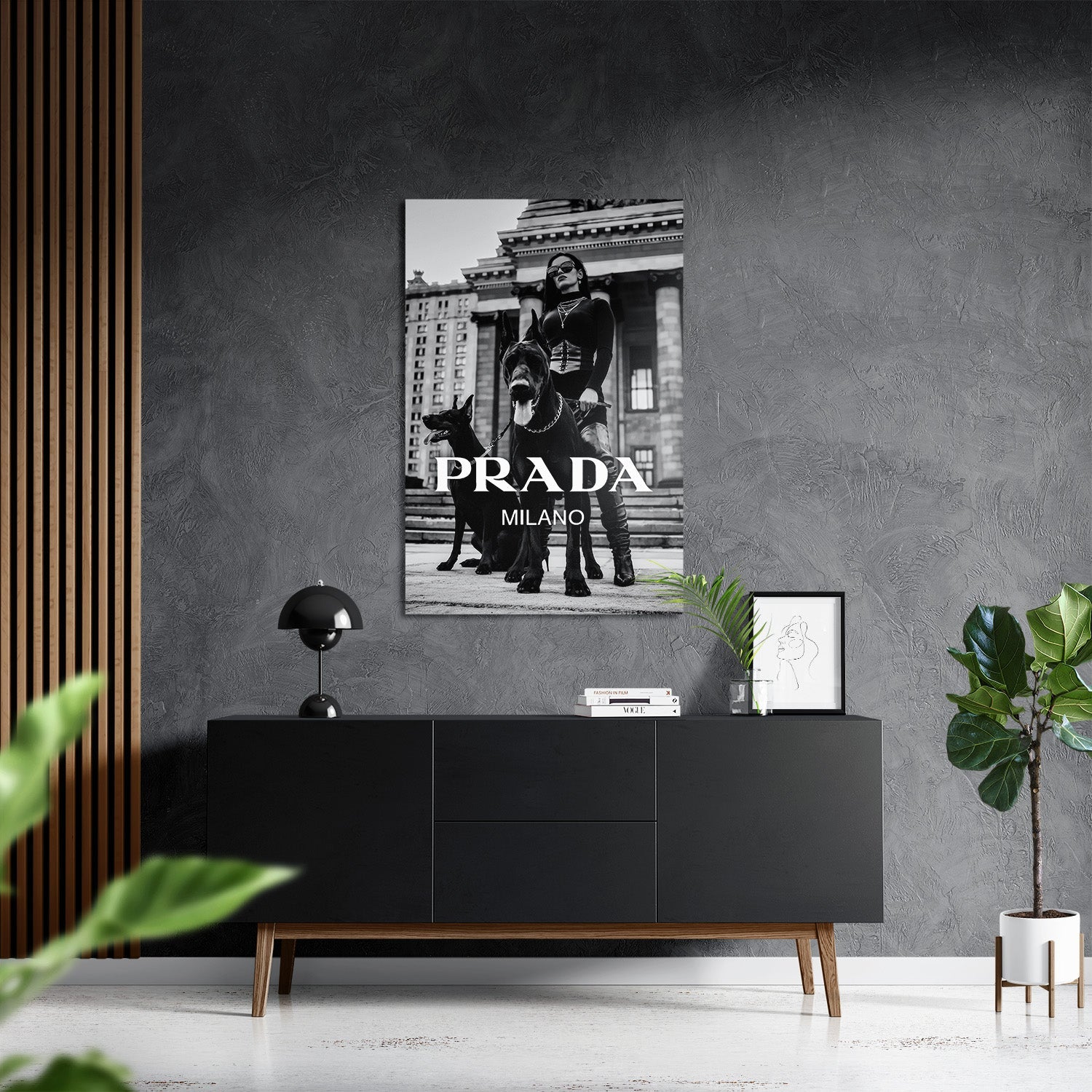 DOMINANCE IN STYLE*Dibond*40x60*Dibond*Kunstwerk*Masculina.nl