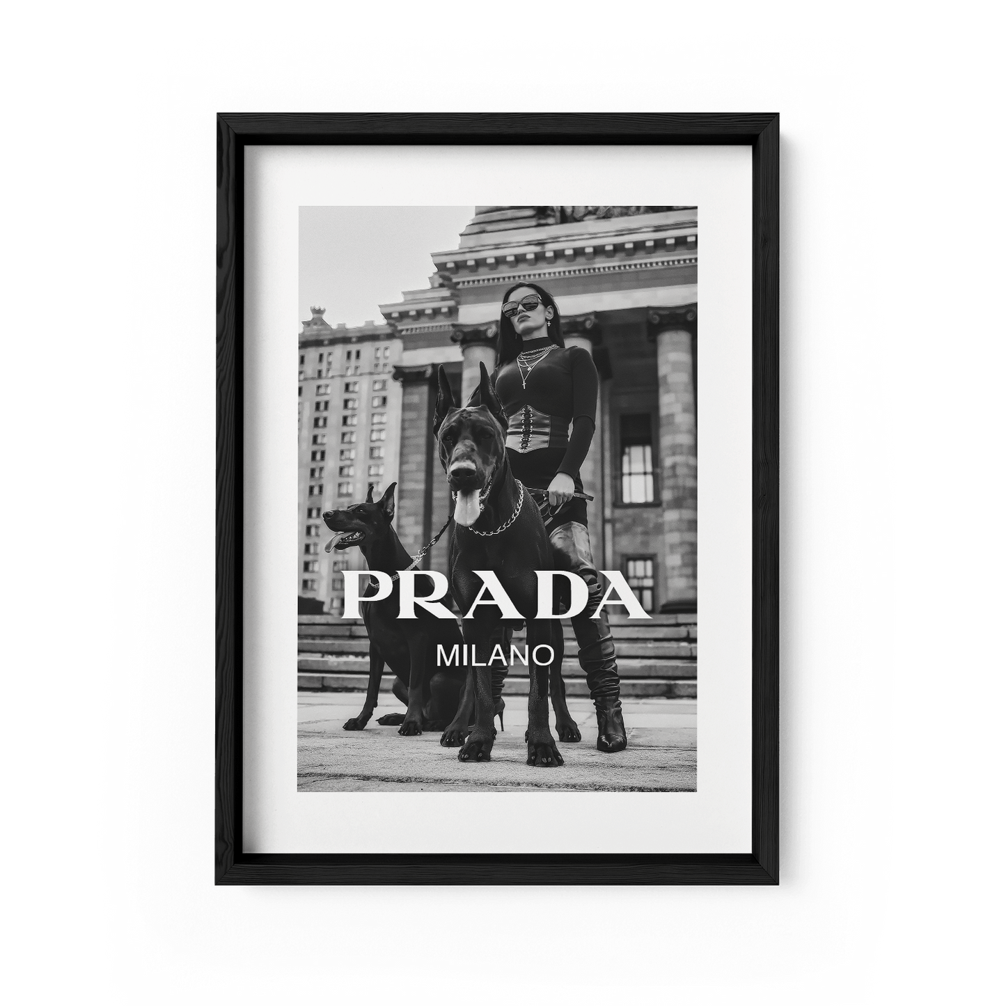 DOMINANCE IN STYLE*Papier*40x60*Papier*Kunstwerk*Masculina.nl