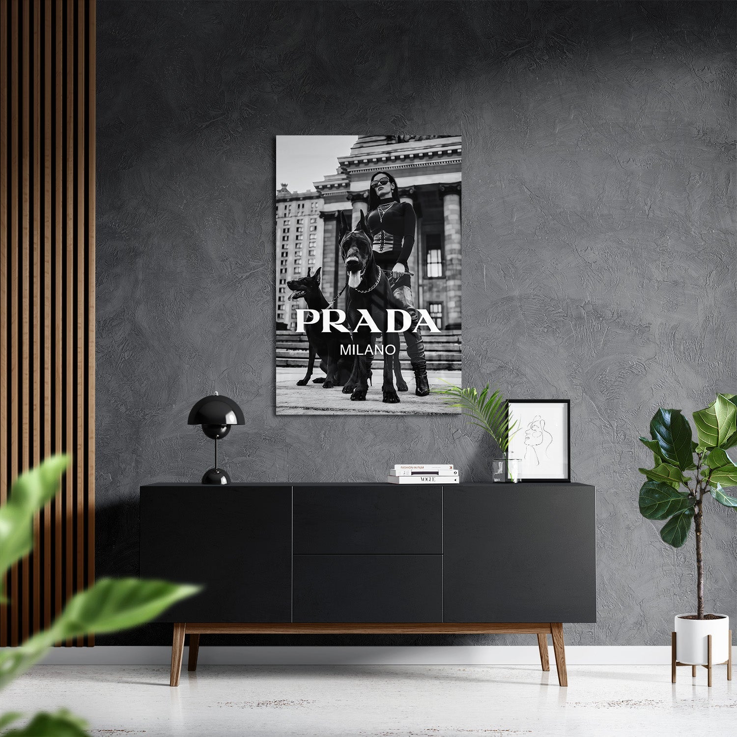 DOMINANCE IN STYLE*Plexiglas*40x60*Plexiglas*Kunstwerk*Masculina.nl