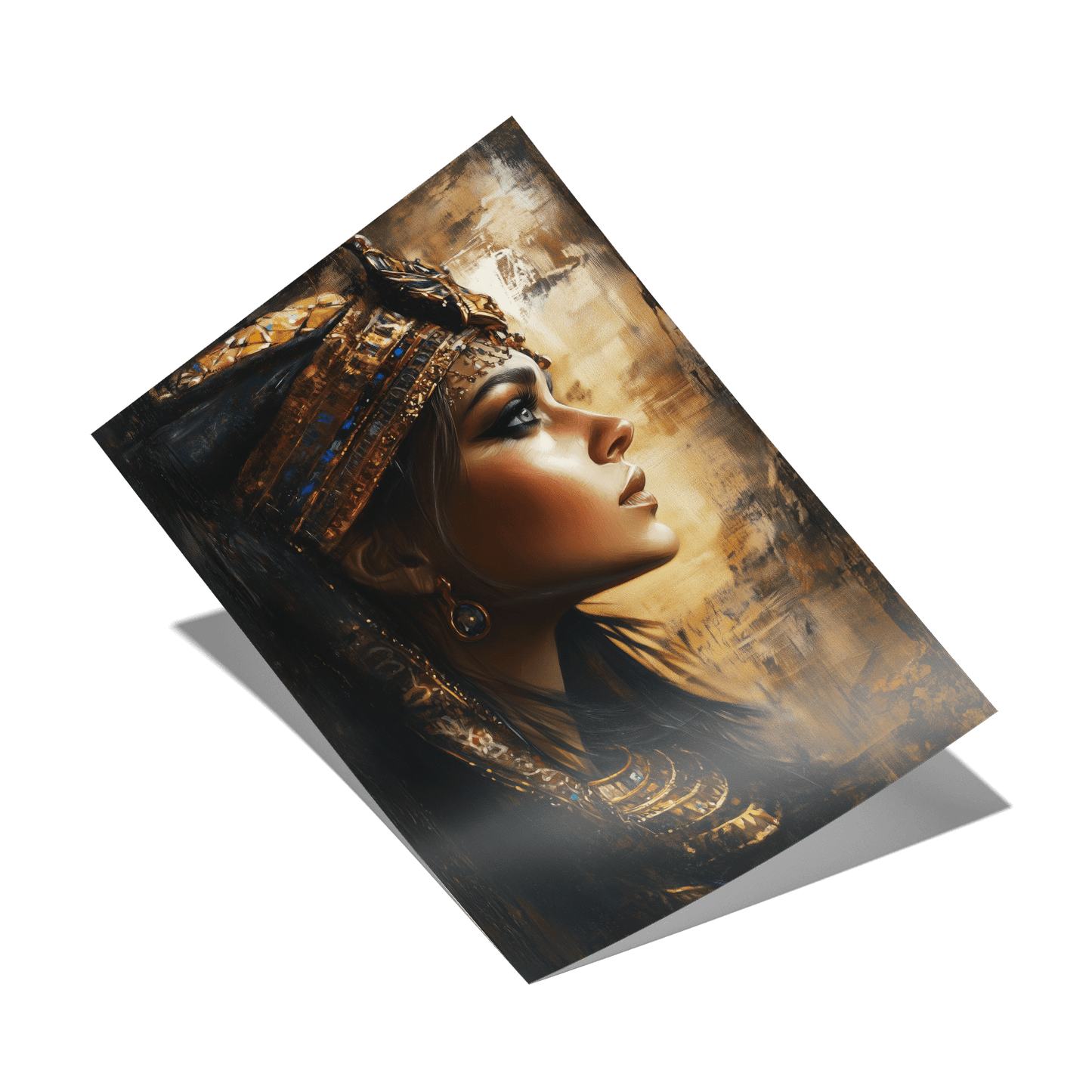 EGYPTIAN QUEEN*Papier*40x60*Papier*Kunstwerk*Masculina.nl