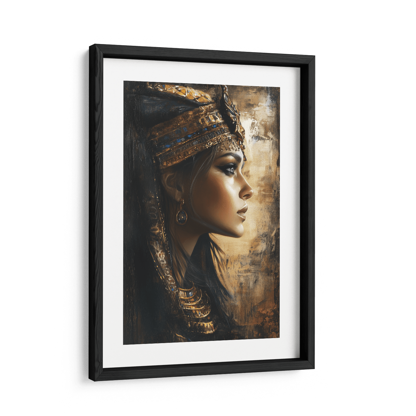 EGYPTIAN QUEEN*Papier*40x60*Papier*Kunstwerk*Masculina.nl