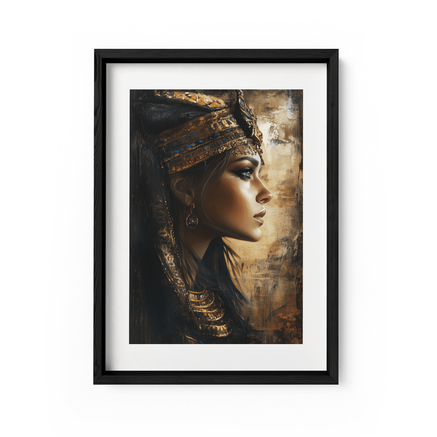 EGYPTIAN QUEEN*Papier*40x60*Papier*Kunstwerk*Masculina.nl
