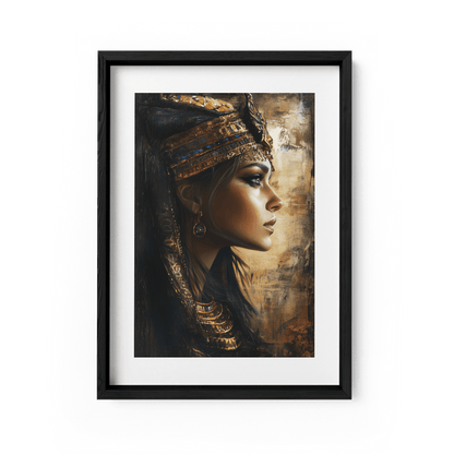 EGYPTIAN QUEEN*Papier*40x60*Papier*Kunstwerk*Masculina.nl