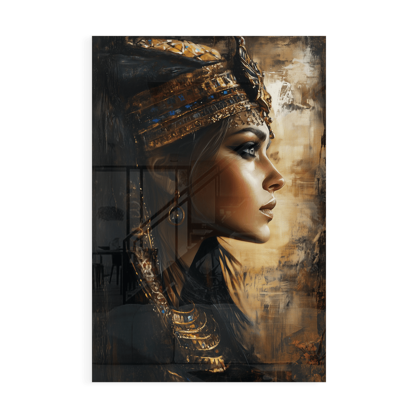EGYPTIAN QUEEN*Plexiglas*40x60*Plexiglas*Kunstwerk*Masculina.nl