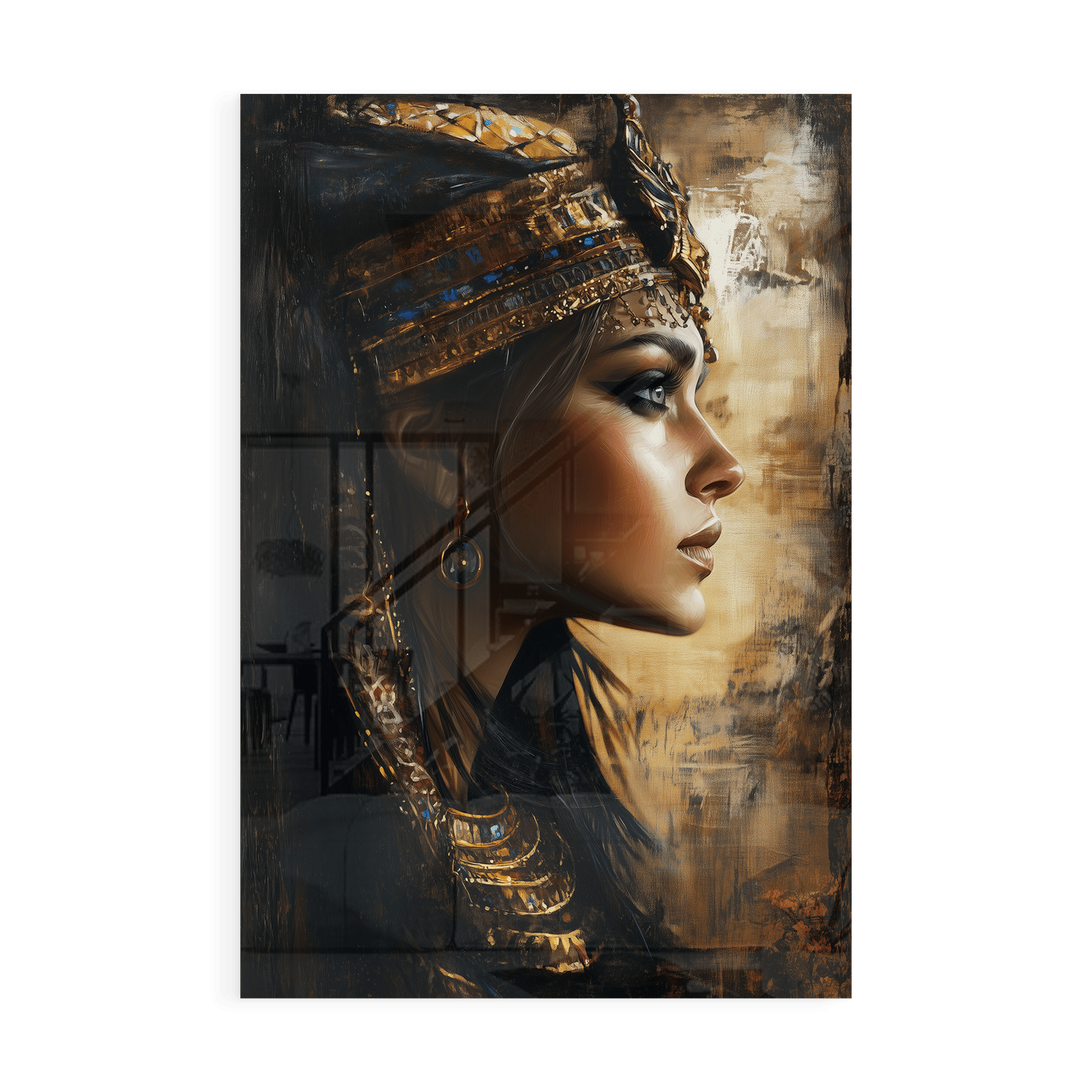 EGYPTIAN QUEEN*Plexiglas*40x60*Plexiglas*Kunstwerk*Masculina.nl