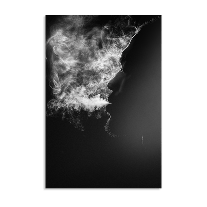 EXHALE OF SMOKE*Dibond*40x60*Dibond*Kunstwerk*Masculina.nl