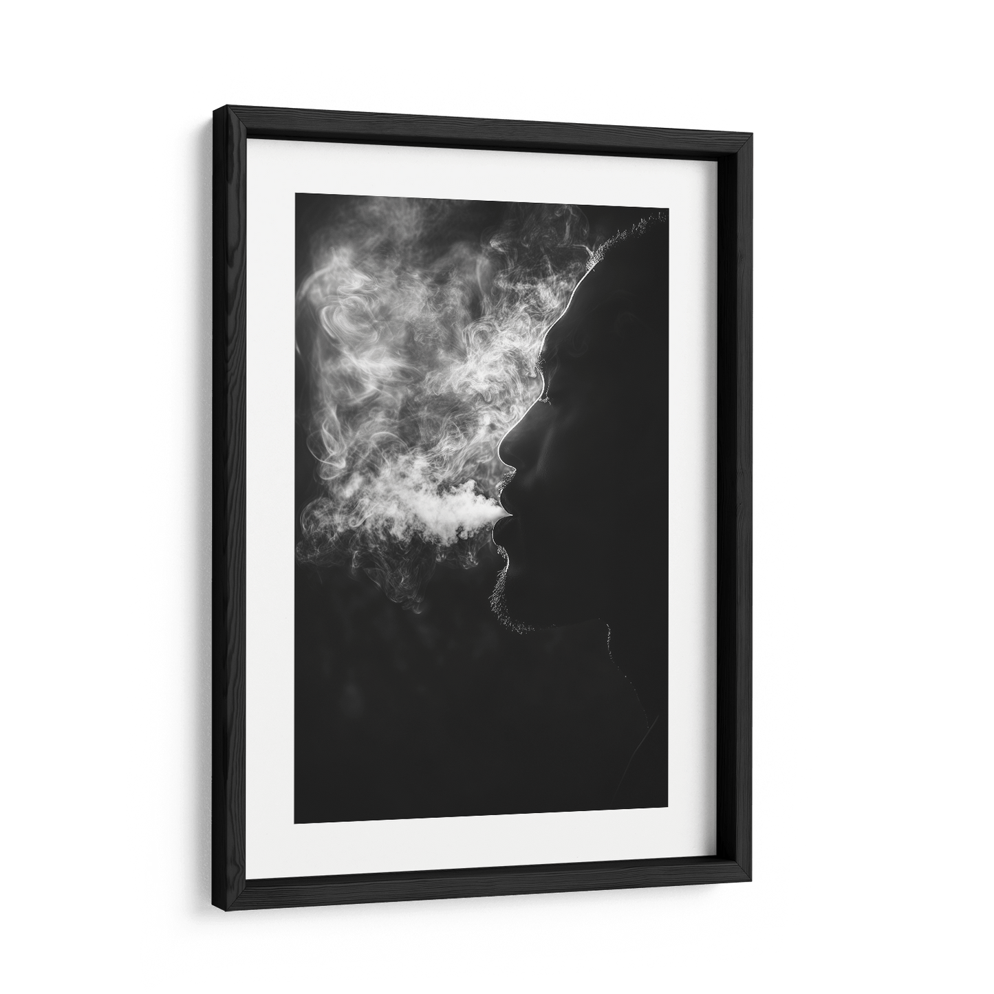 EXHALE OF SMOKE*Papier*40x60*Papier*Kunstwerk*Masculina.nl
