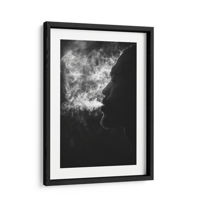 EXHALE OF SMOKE*Papier*40x60*Papier*Kunstwerk*Masculina.nl