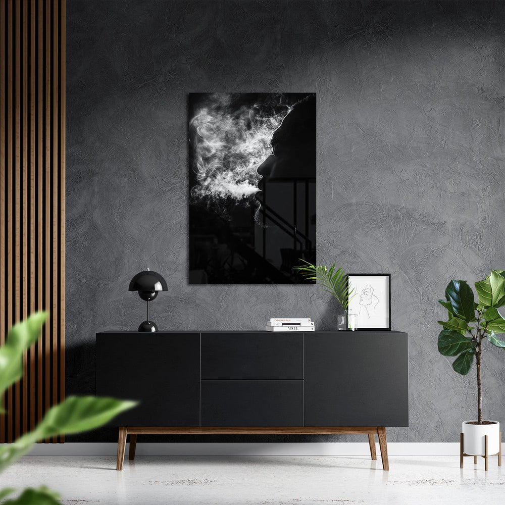 EXHALE OF SMOKE*Plexiglas*40x60*Plexiglas*Kunstwerk*Masculina.nl
