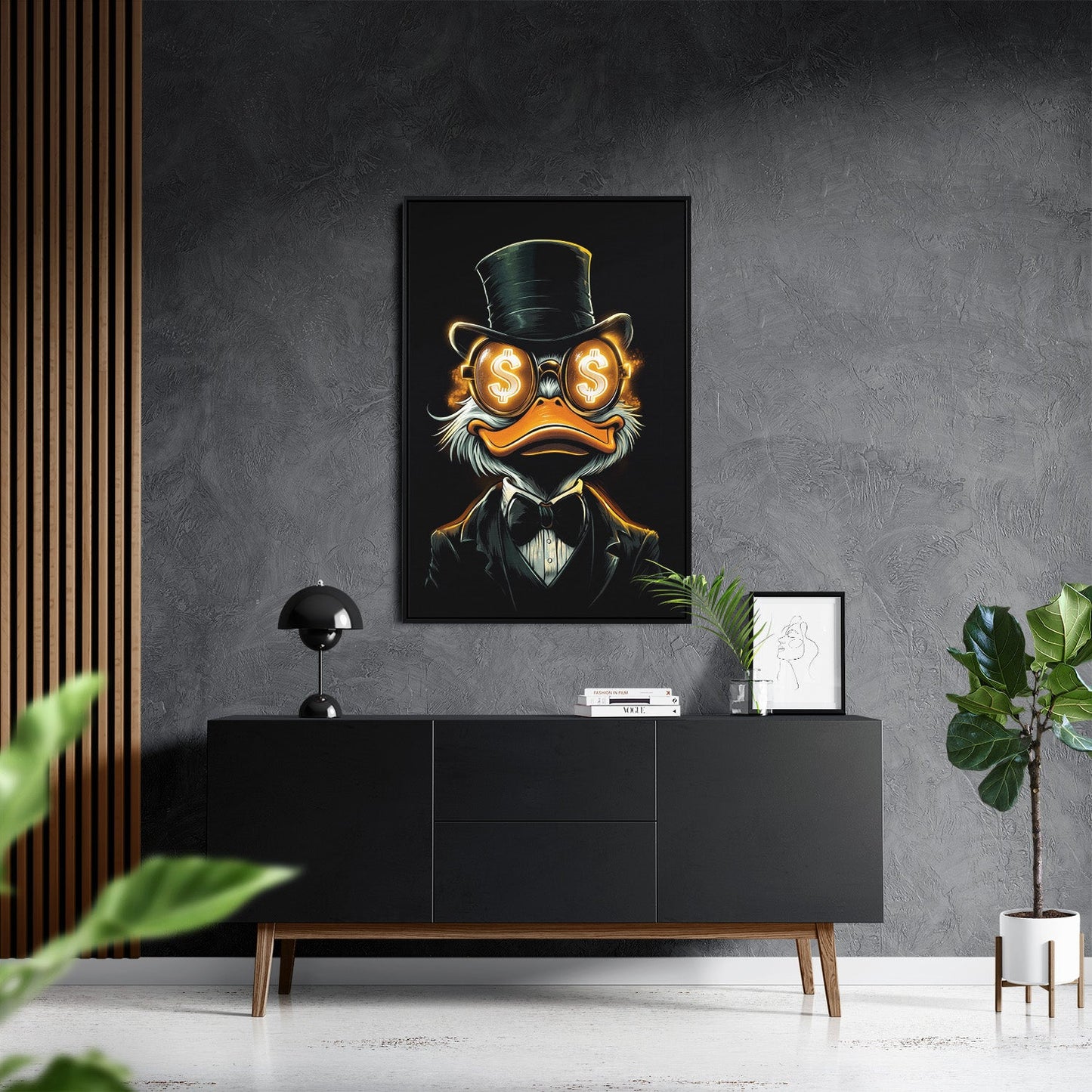 EYES OF FORTUNE*Canvas*40x60*Baklijst*Kunstwerk*Masculina.nl