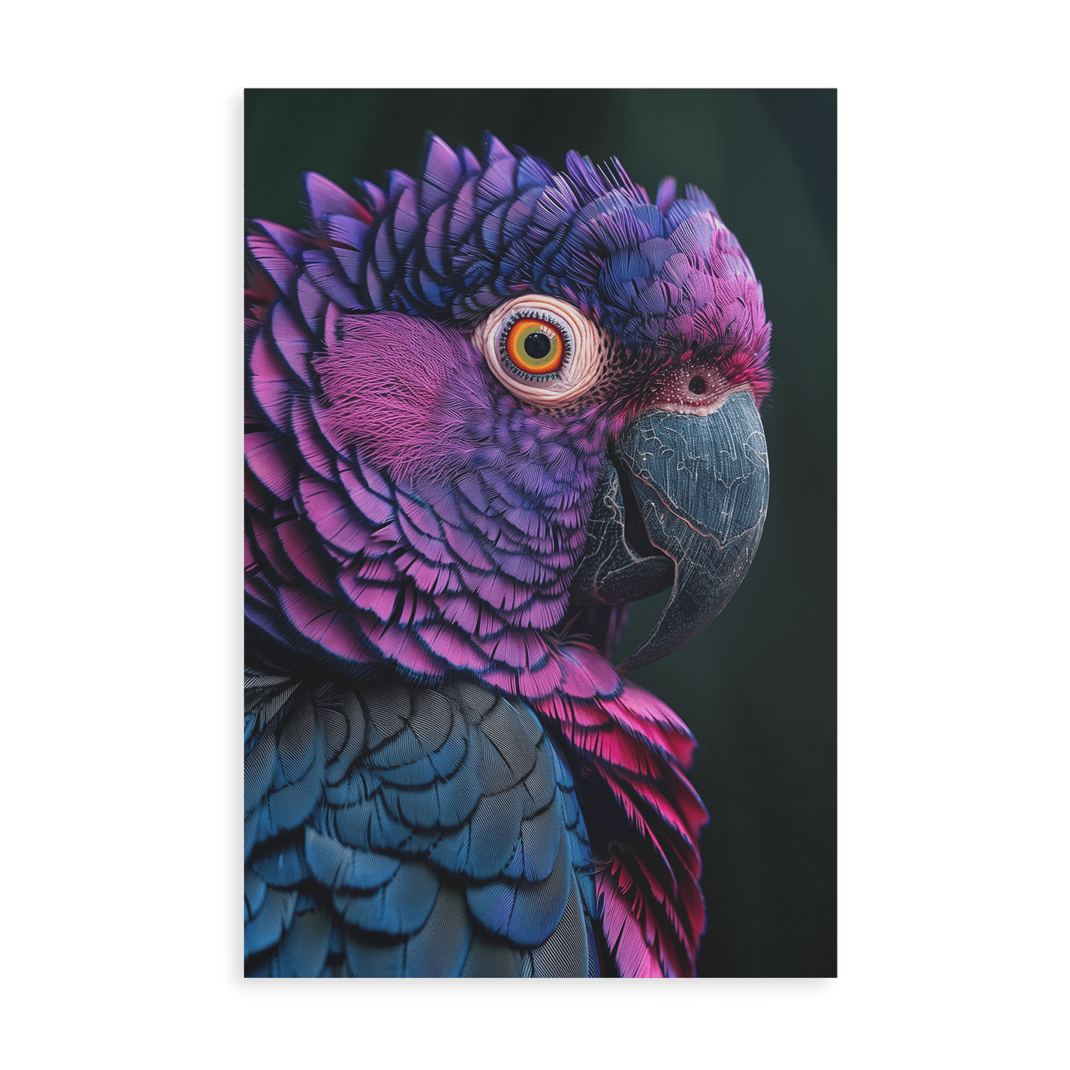 FEATHERS OF ELEGANCE*Canvas*40x60*Canvas*Kunstwerk*Masculina.nl