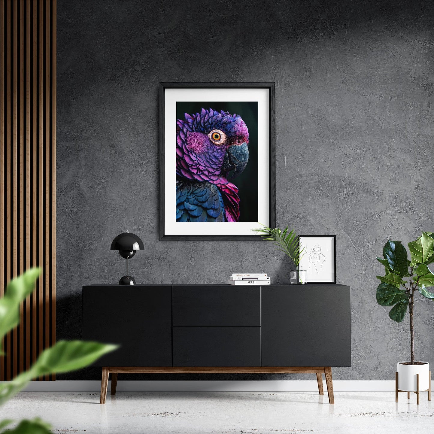 FEATHERS OF ELEGANCE*Papier*40x60*Papier*Kunstwerk*Masculina.nl