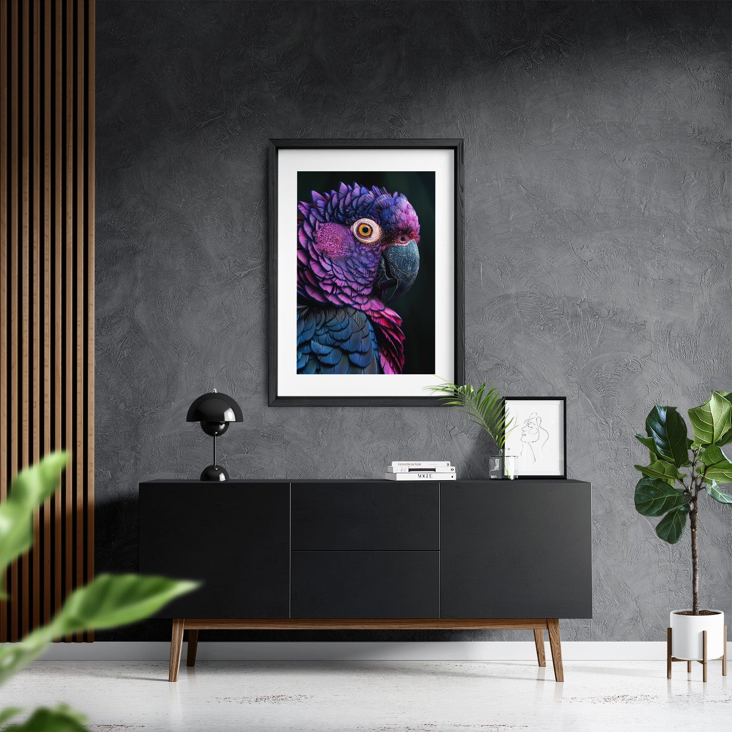 FEATHERS OF ELEGANCE*Papier*40x60*Papier*Kunstwerk*Masculina.nl