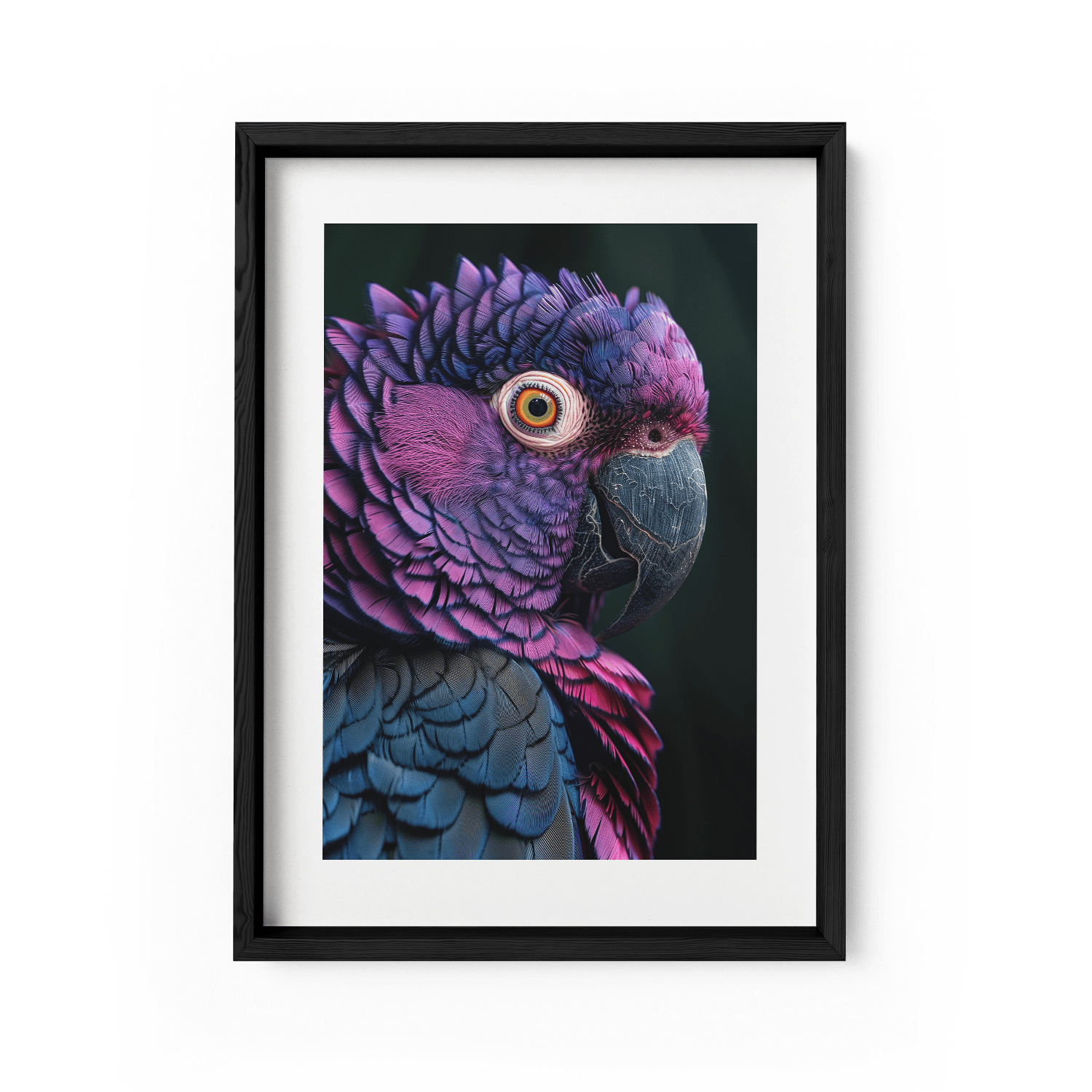 FEATHERS OF ELEGANCE*Papier*40x60*Papier*Kunstwerk*Masculina.nl