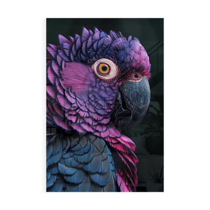 FEATHERS OF ELEGANCE*Plexiglas*40x60*Plexiglas*Kunstwerk*Masculina.nl