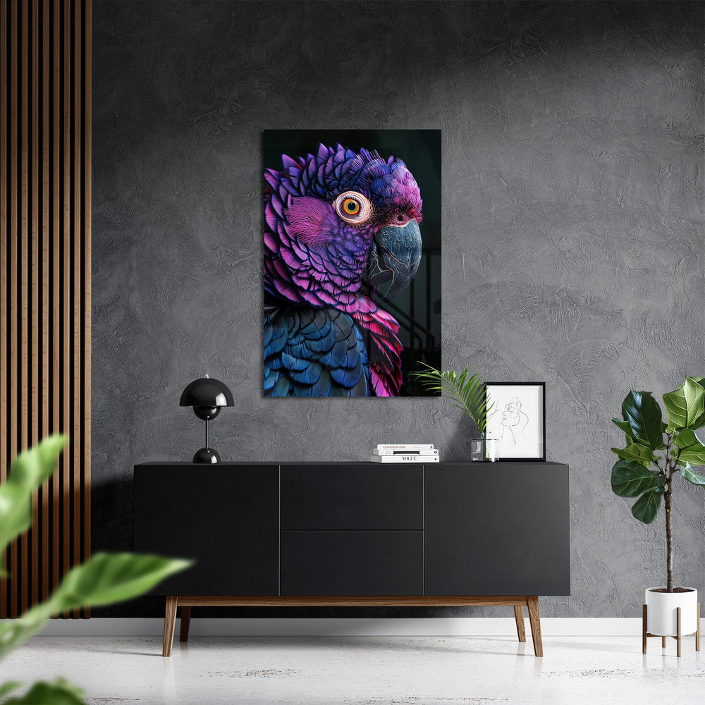 FEATHERS OF ELEGANCE*Plexiglas*40x60*Plexiglas*Kunstwerk*Masculina.nl
