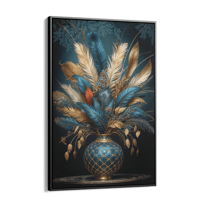 FEATHERS OF FORTUNE*Canvas*40x60 cm*Baklijst*Kunstwerk*Masculina.nl
