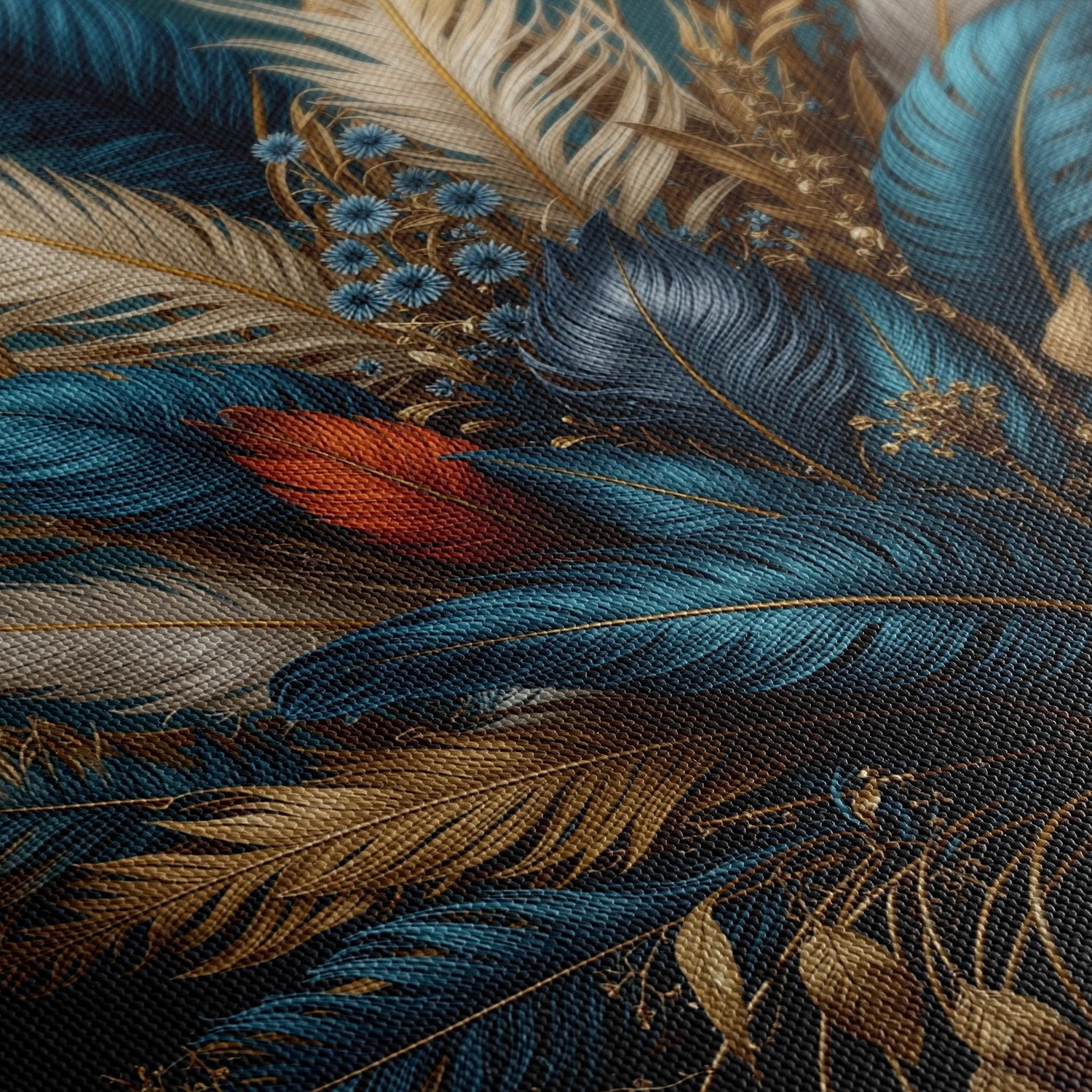 FEATHERS OF FORTUNE*Canvas*40x60 cm*Canvas*Kunstwerk*Masculina.nl