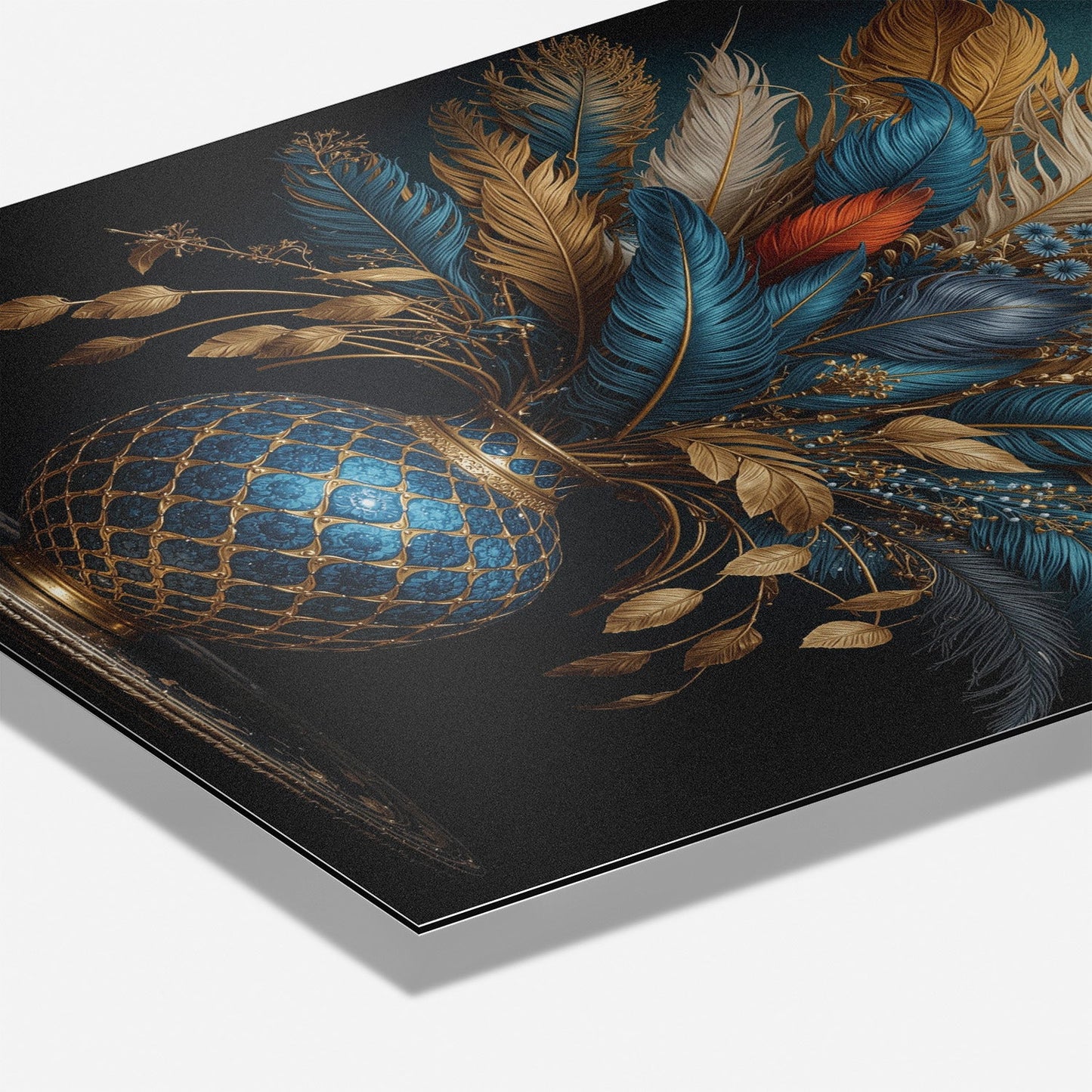 FEATHERS OF FORTUNE*Dibond*40x60 cm*Dibond*Kunstwerk*Masculina.nl