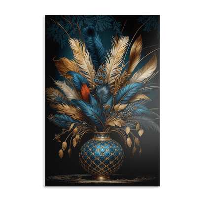 FEATHERS OF FORTUNE*Dibond*40x60 cm*Dibond*Kunstwerk*Masculina.nl