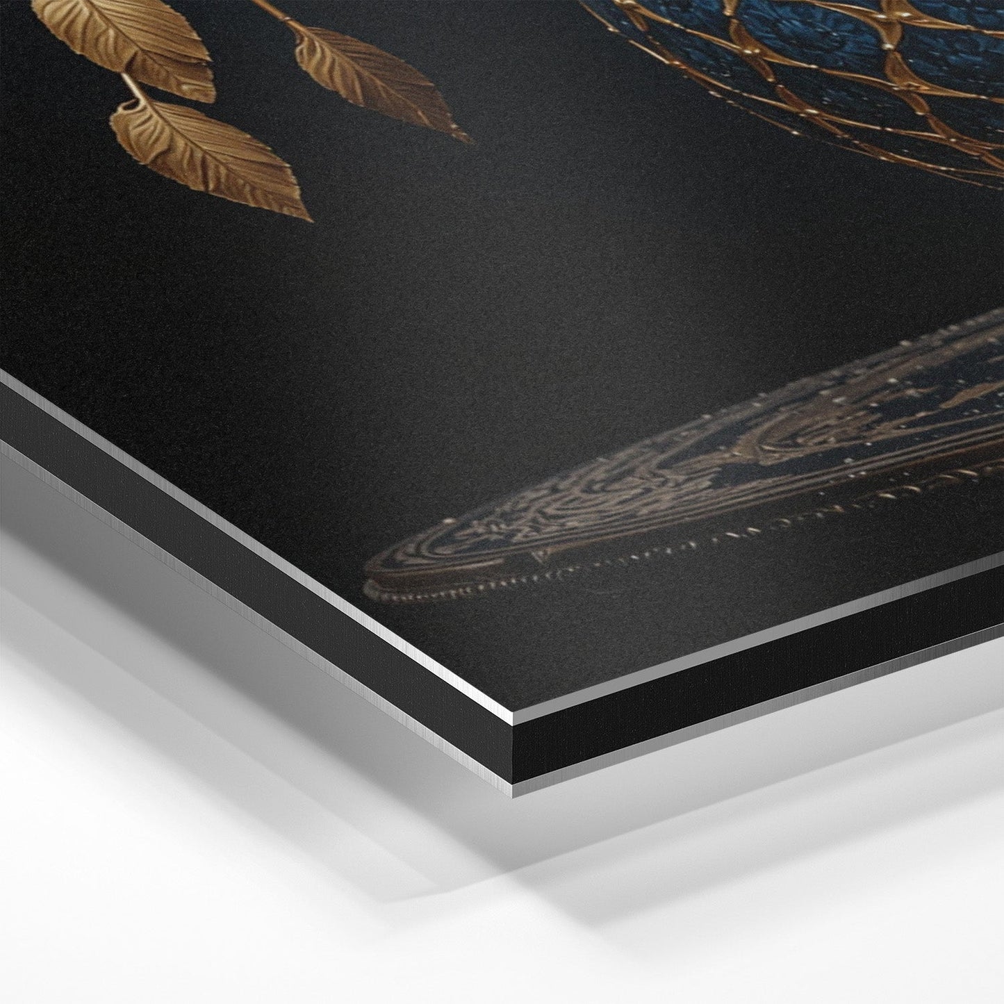 FEATHERS OF FORTUNE*Dibond*40x60 cm*Dibond*Kunstwerk*Masculina.nl