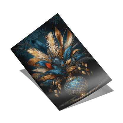 FEATHERS OF FORTUNE*Papier*40x60 cm*Papier*Kunstwerk*Masculina.nl