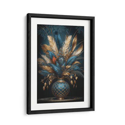 FEATHERS OF FORTUNE*Papier*40x60 cm*Papier*Kunstwerk*Masculina.nl