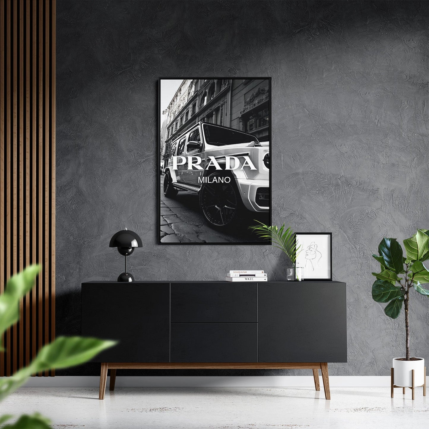 G - CLASS ELEGANCE*Canvas*40x60*Baklijst*Kunstwerk*Masculina.nl