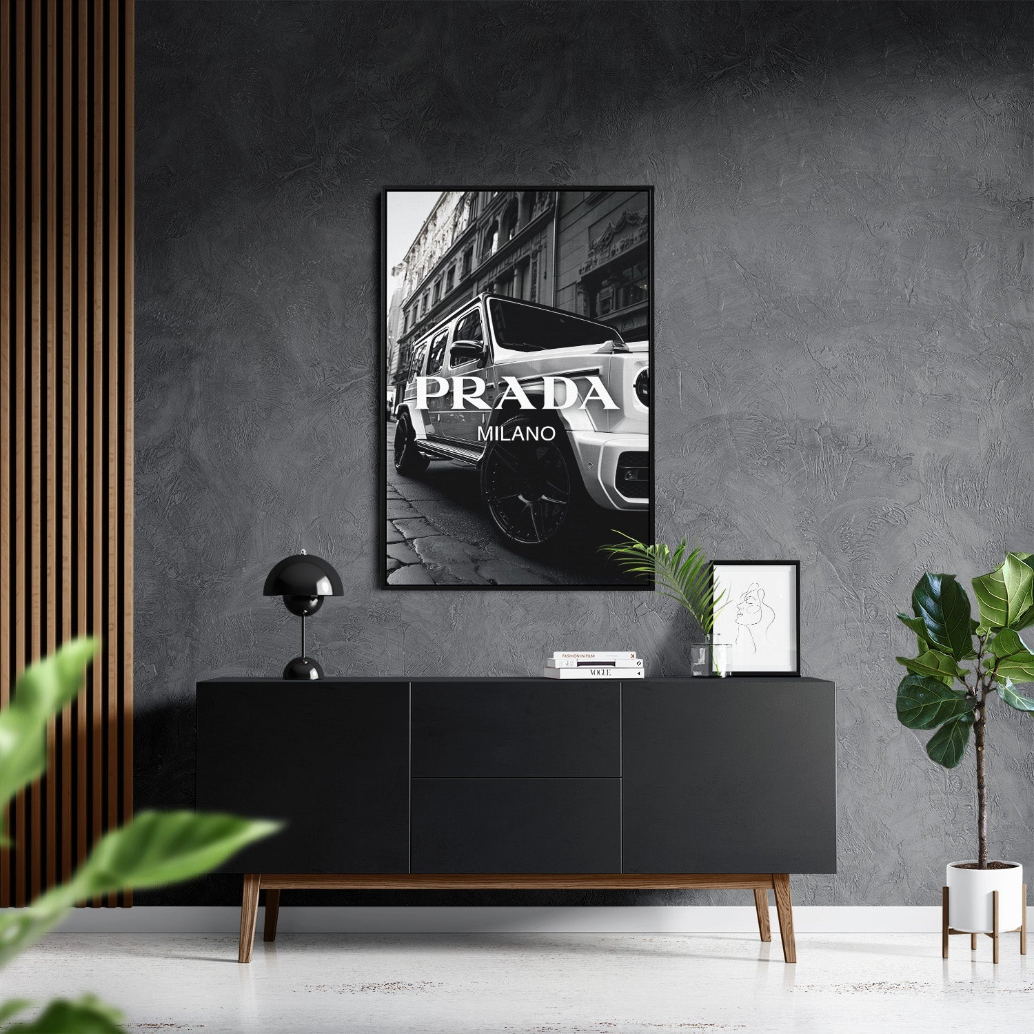G - CLASS ELEGANCE*Canvas*40x60*Baklijst*Kunstwerk*Masculina.nl