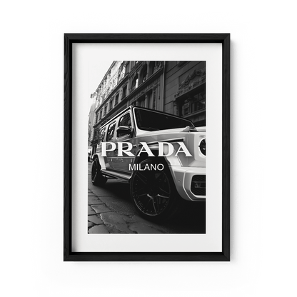 G - CLASS ELEGANCE*Papier*40x60*Papier*Kunstwerk*Masculina.nl