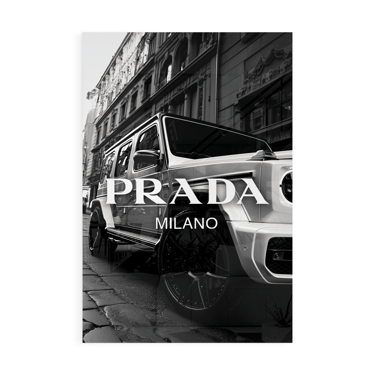 G - CLASS ELEGANCE*Plexiglas*40x60*Plexiglas*Kunstwerk*Masculina.nl
