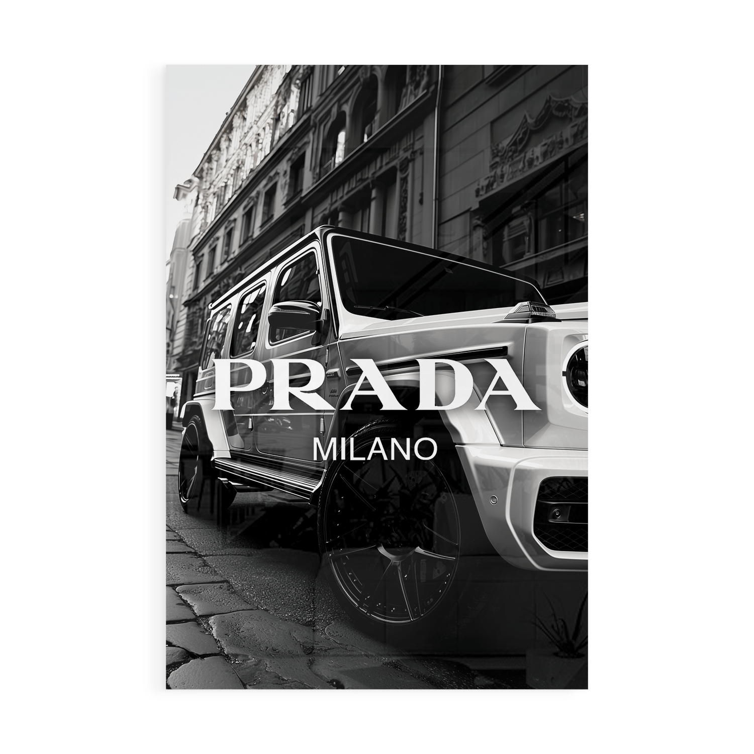 G - CLASS ELEGANCE*Plexiglas*40x60*Plexiglas*Kunstwerk*Masculina.nl